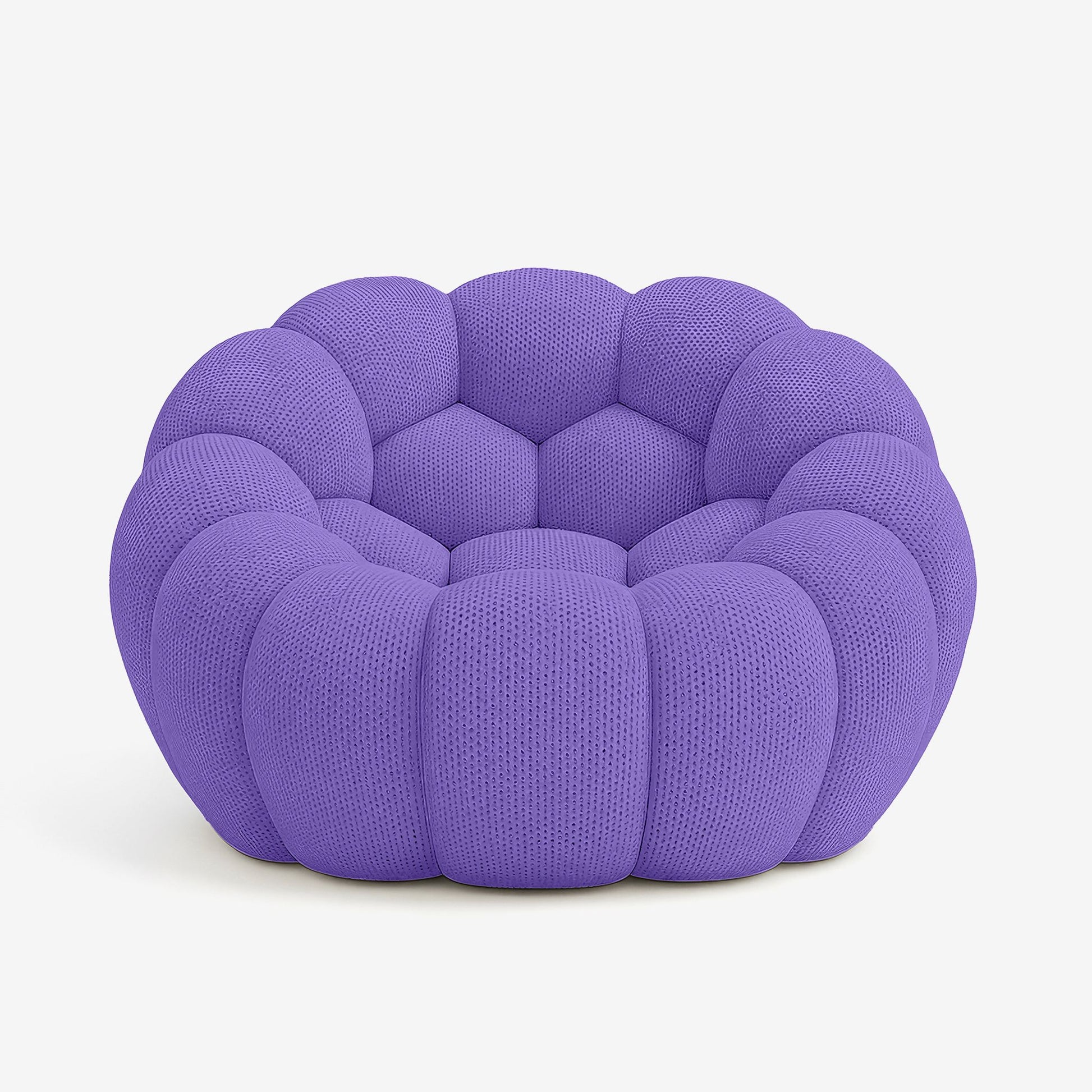 LUNÉO Bubble Siège Violet — canapé design sculptural, coloris premium — Homayla