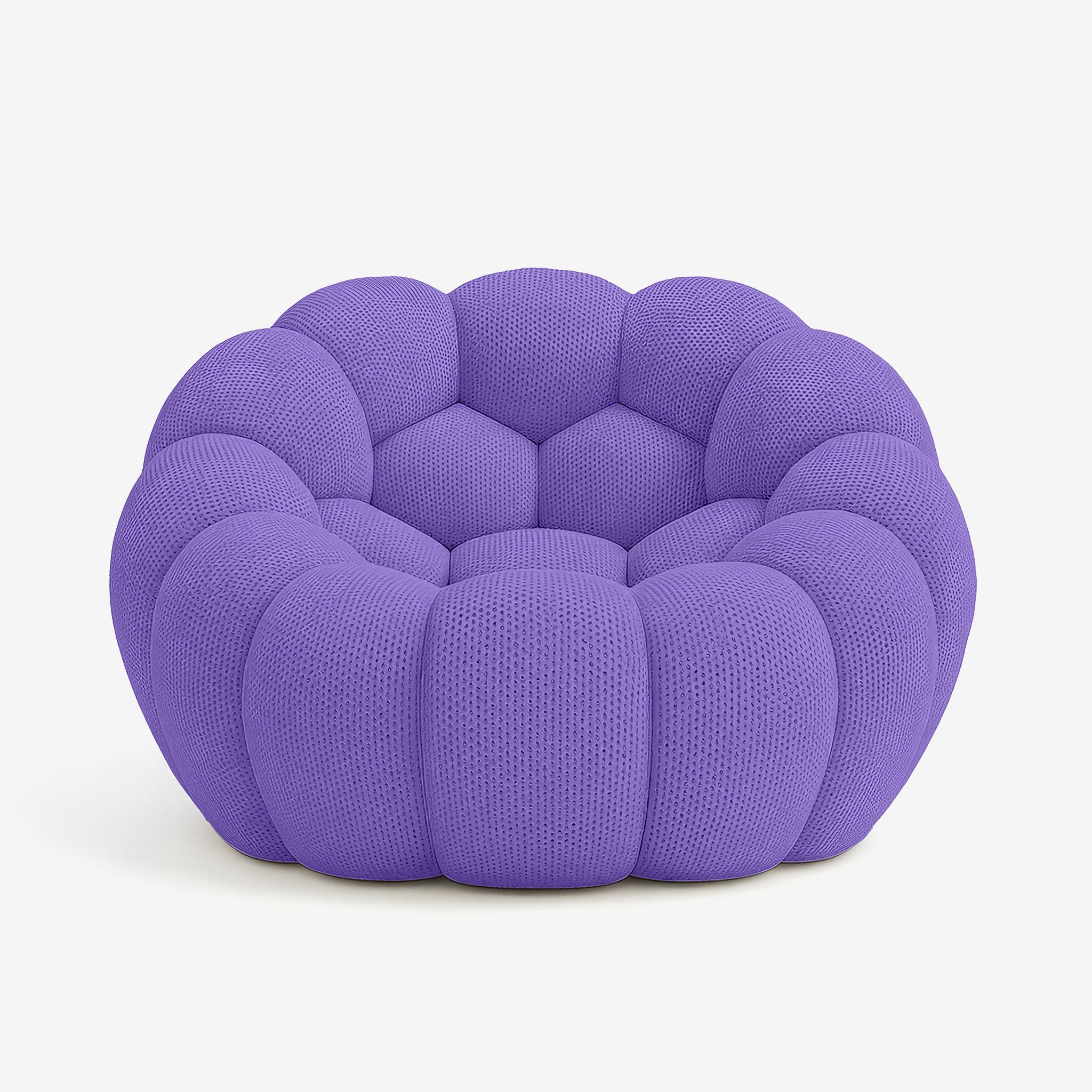 LUNÉO Bubble Siège Violet — canapé design sculptural, coloris premium — Homayla