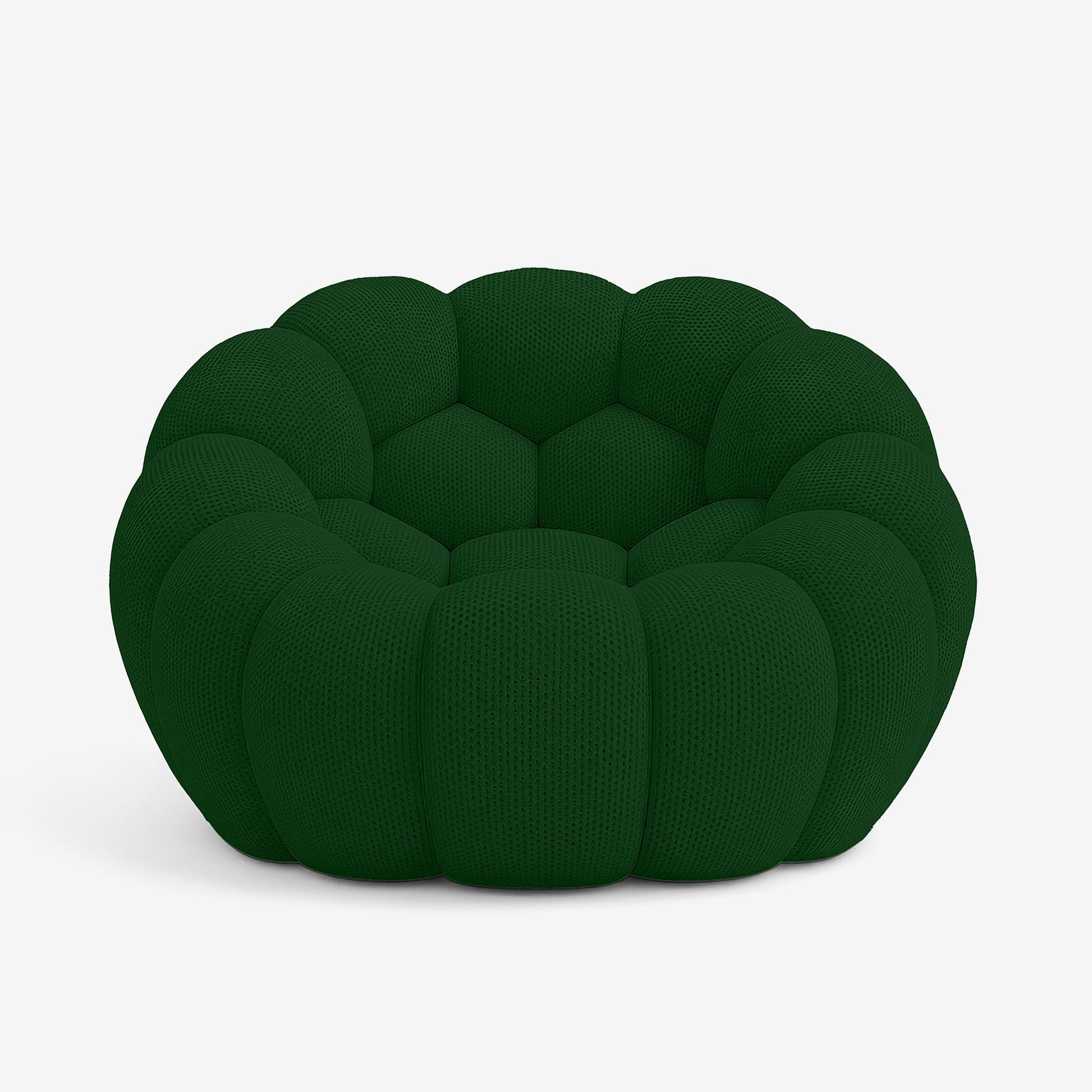 LUNÉO Bubble Siège Vert — canapé design sculptural, coloris premium — Homayla