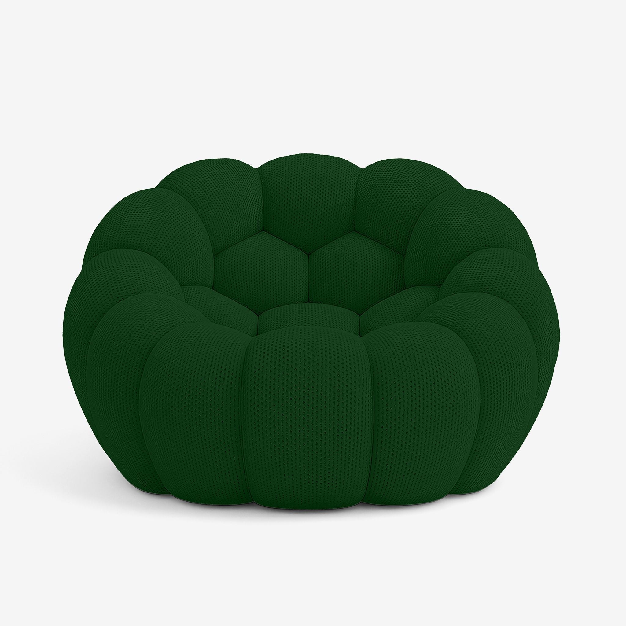 LUNÉO Bubble Siège Vert — canapé design sculptural, coloris premium — Homayla