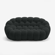 LUNÉO Bubble Noir — canapé design sculptural, coloris premium — Homayla
