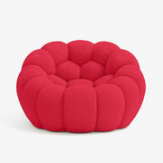 LUNÉO Bubble Siège Rouge — canapé design sculptural, coloris premium — Homayla