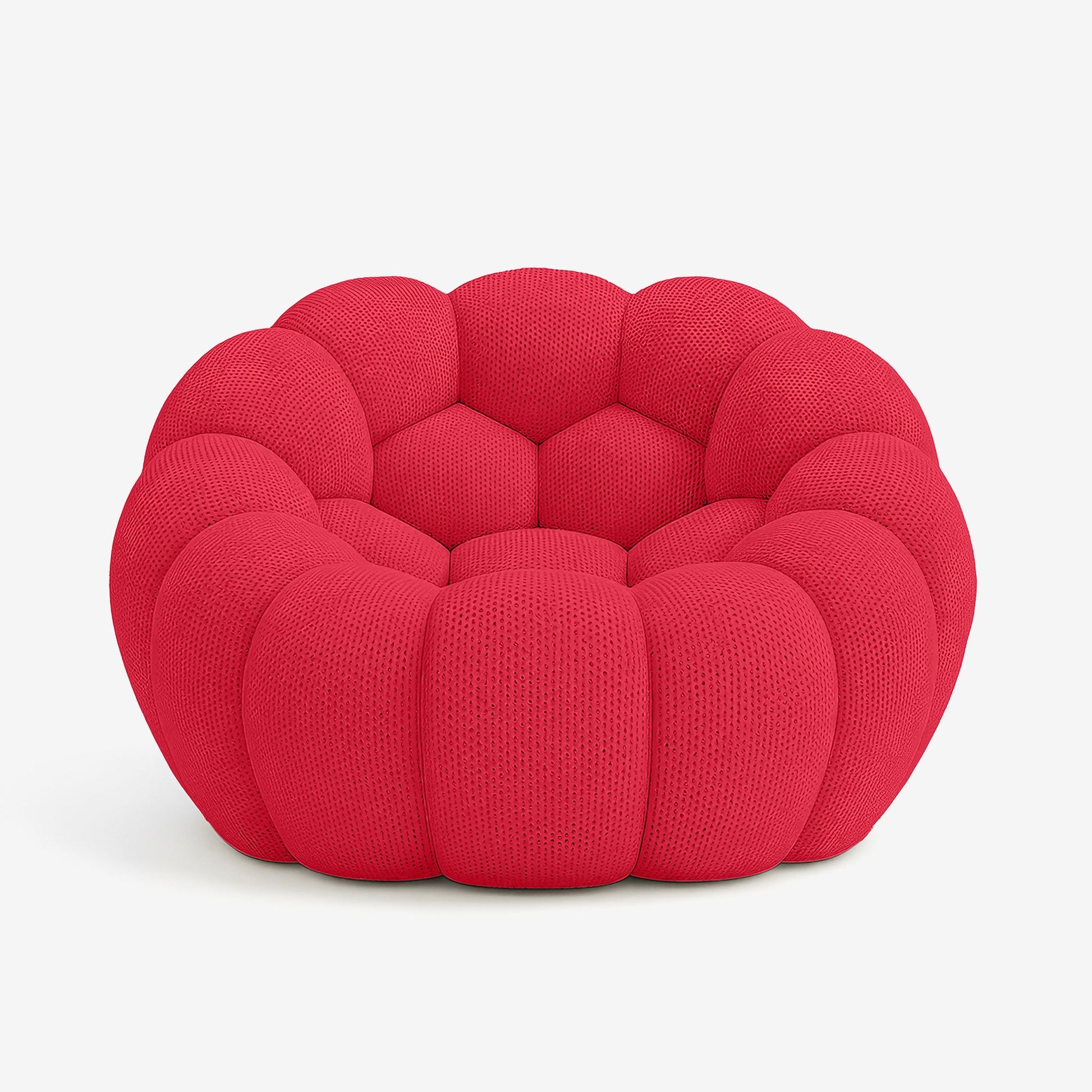 LUNÉO Bubble Siège Rouge — canapé design sculptural, coloris premium — Homayla