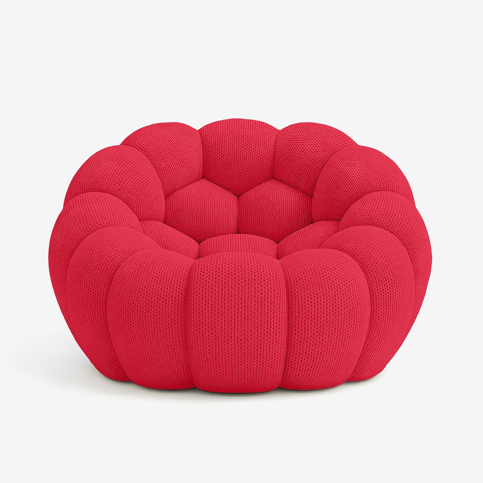 LUNÉO Bubble Siège Rouge — canapé design sculptural, coloris premium — Homayla