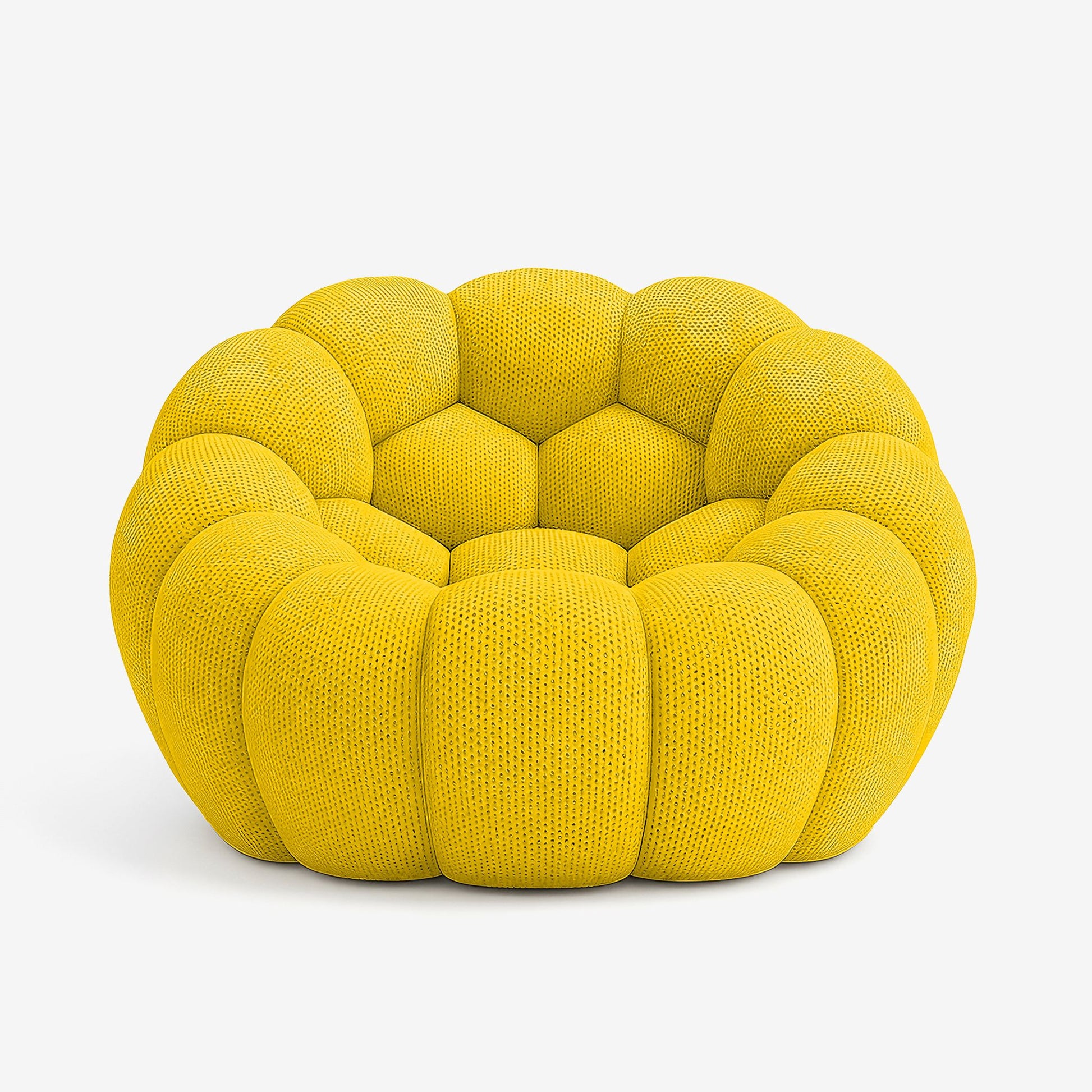 LUNÉO Bubble Siège Jaune — canapé design sculptural, coloris premium — Homayla