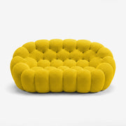 LUNÉO Bubble Jaune — canapé design sculptural, coloris premium — Homayla