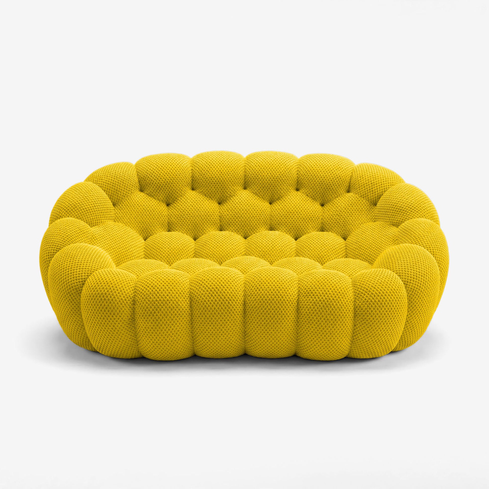 LUNÉO Bubble Jaune — canapé design sculptural, coloris premium — Homayla