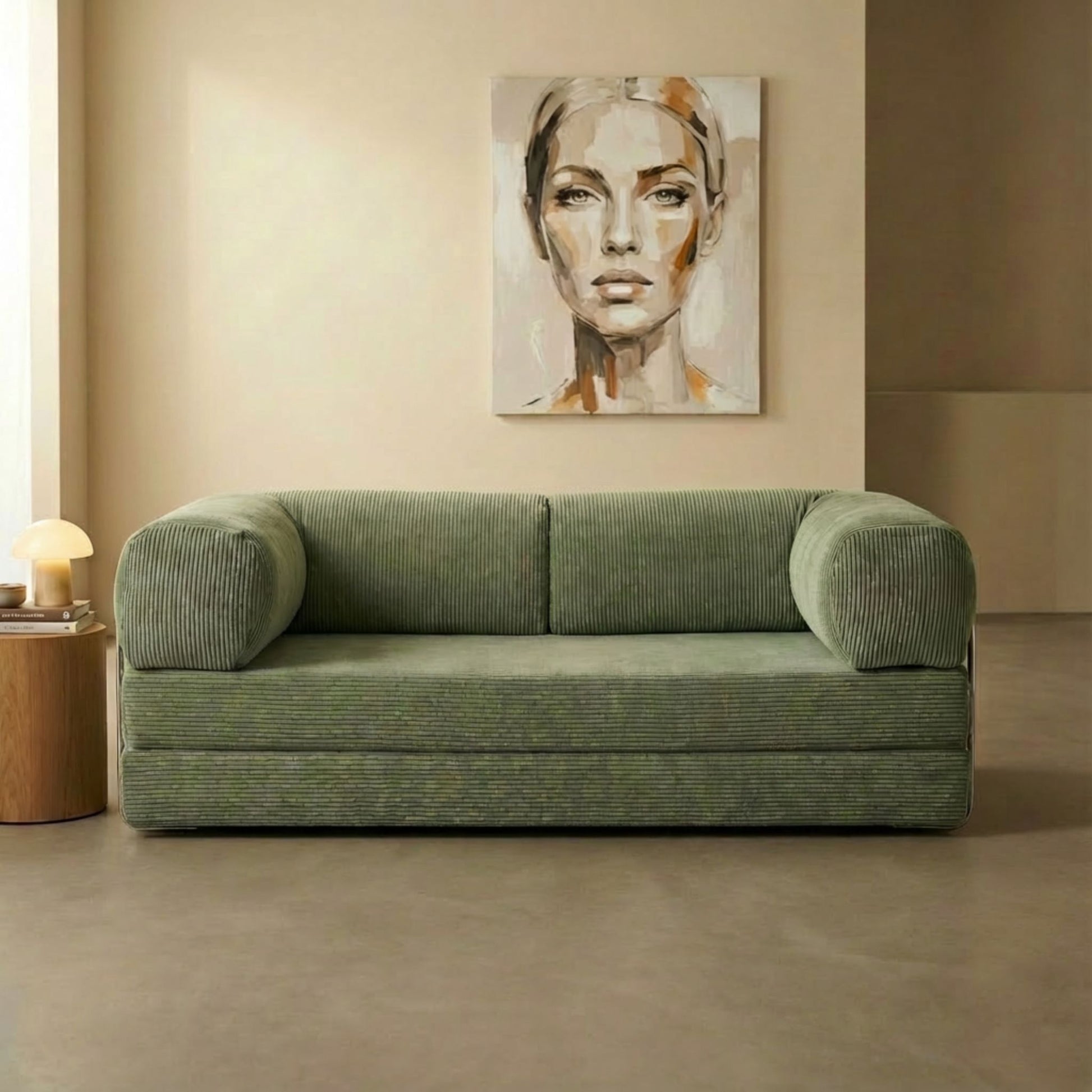 MOVIO Sofa Vert clair — vue 2 — Homayla