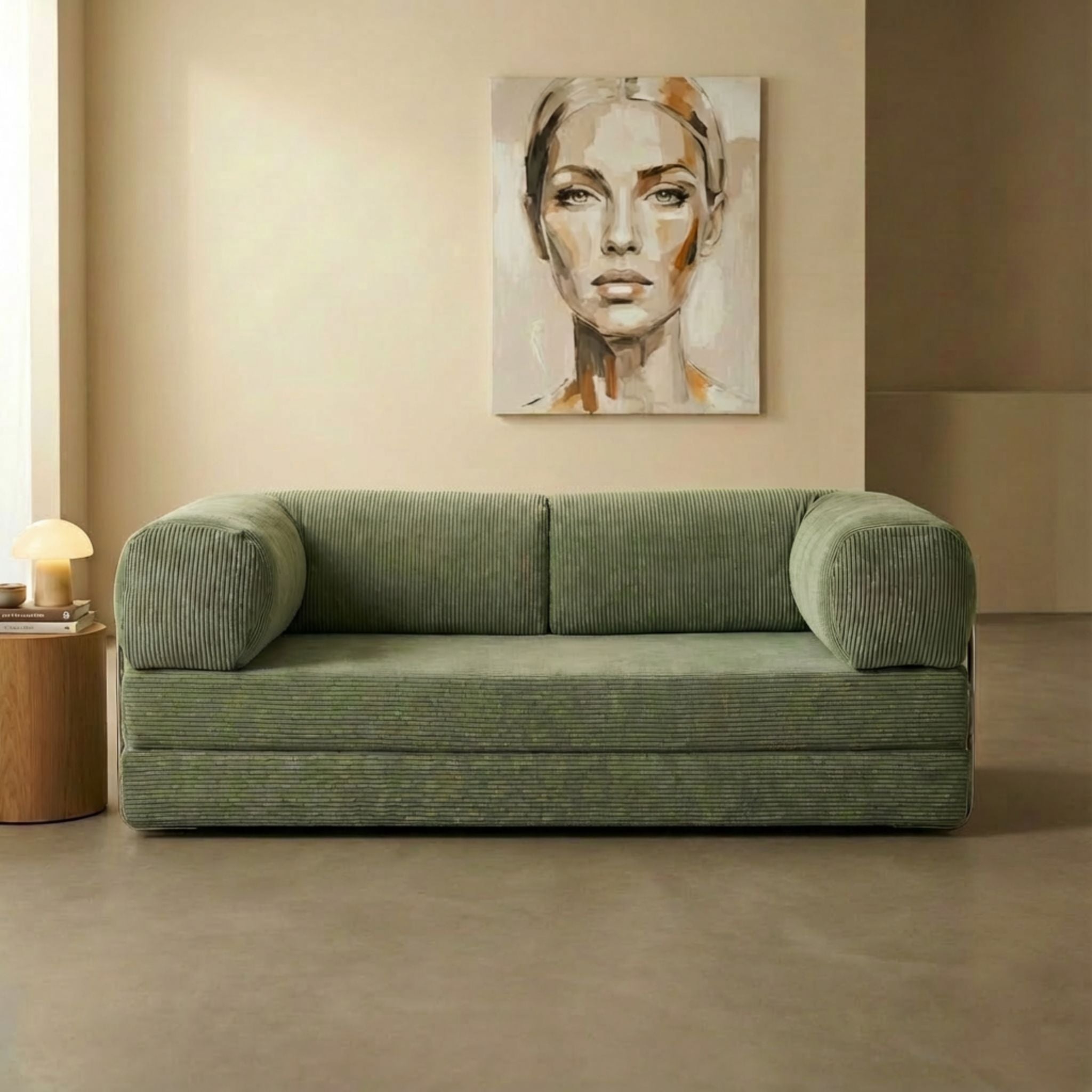 MOVIO Sofa Vert clair — vue 2 — Homayla