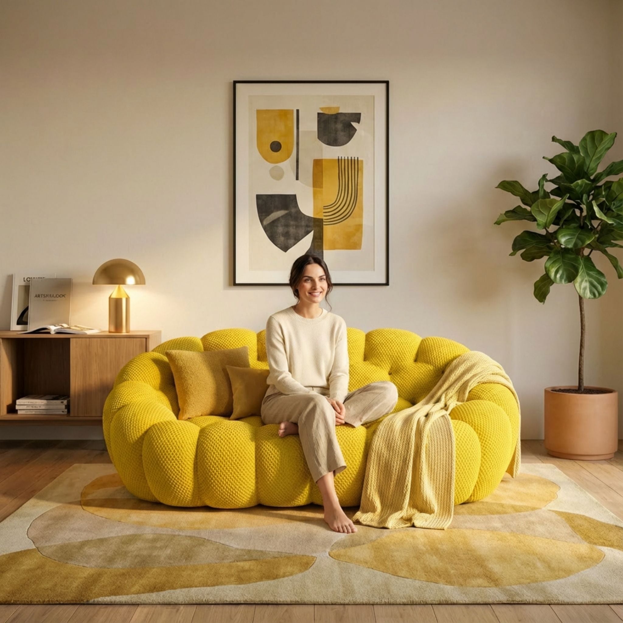 LUNÉO Bubble Jaune — vue 6 — Homayla