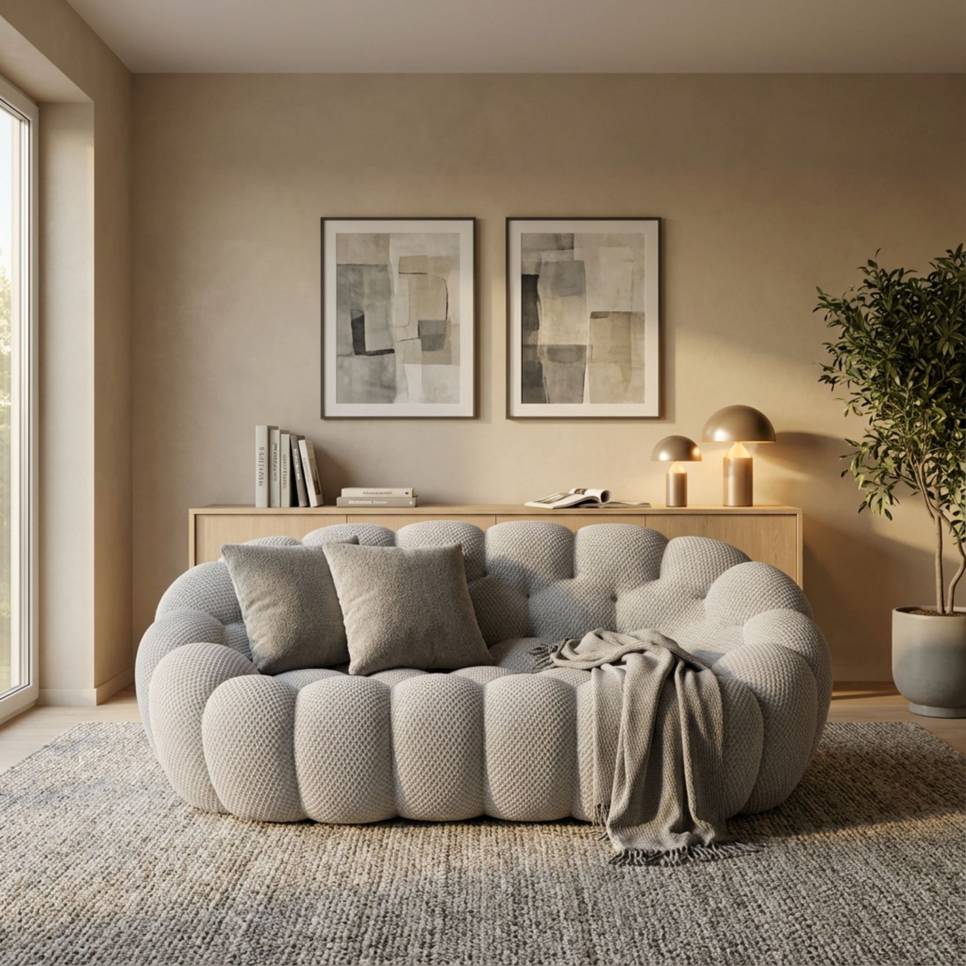 LUNÉO Bubble Gris — vue 2 — Homayla