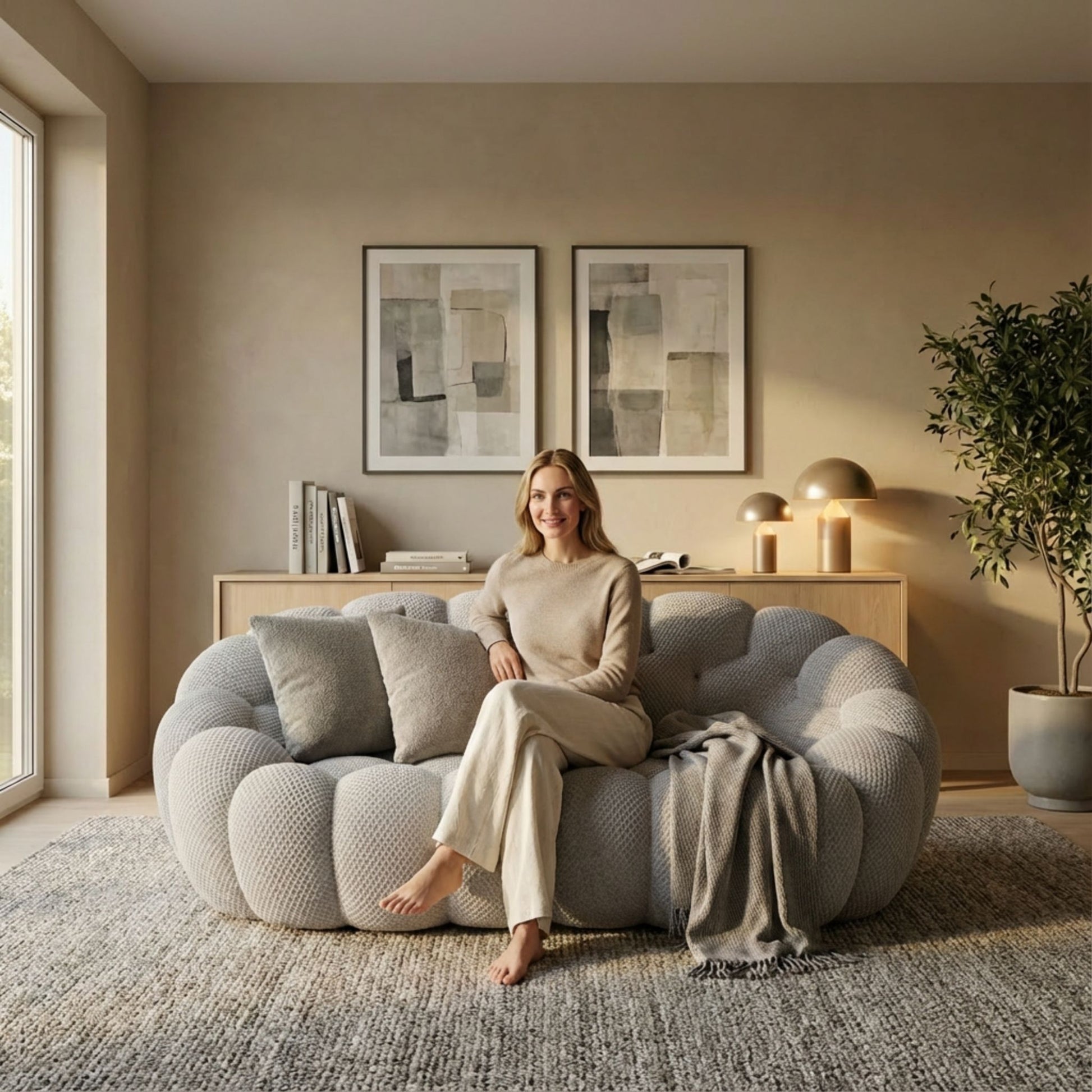 LUNÉO Bubble Gris — vue 6 — Homayla