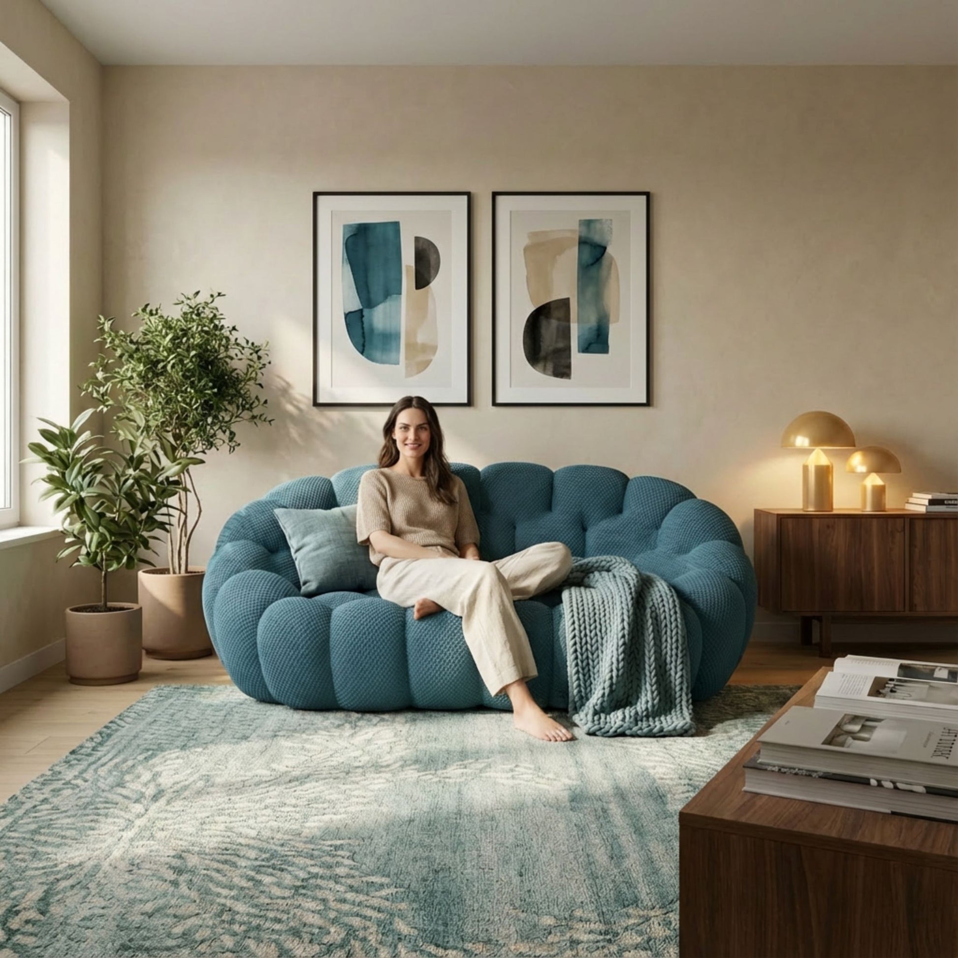 LUNÉO Bubble Turquoise — vue 6 — Homayla