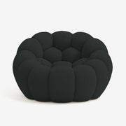 LUNÉO Bubble Siège Noir — canapé design sculptural, coloris premium — Homayla