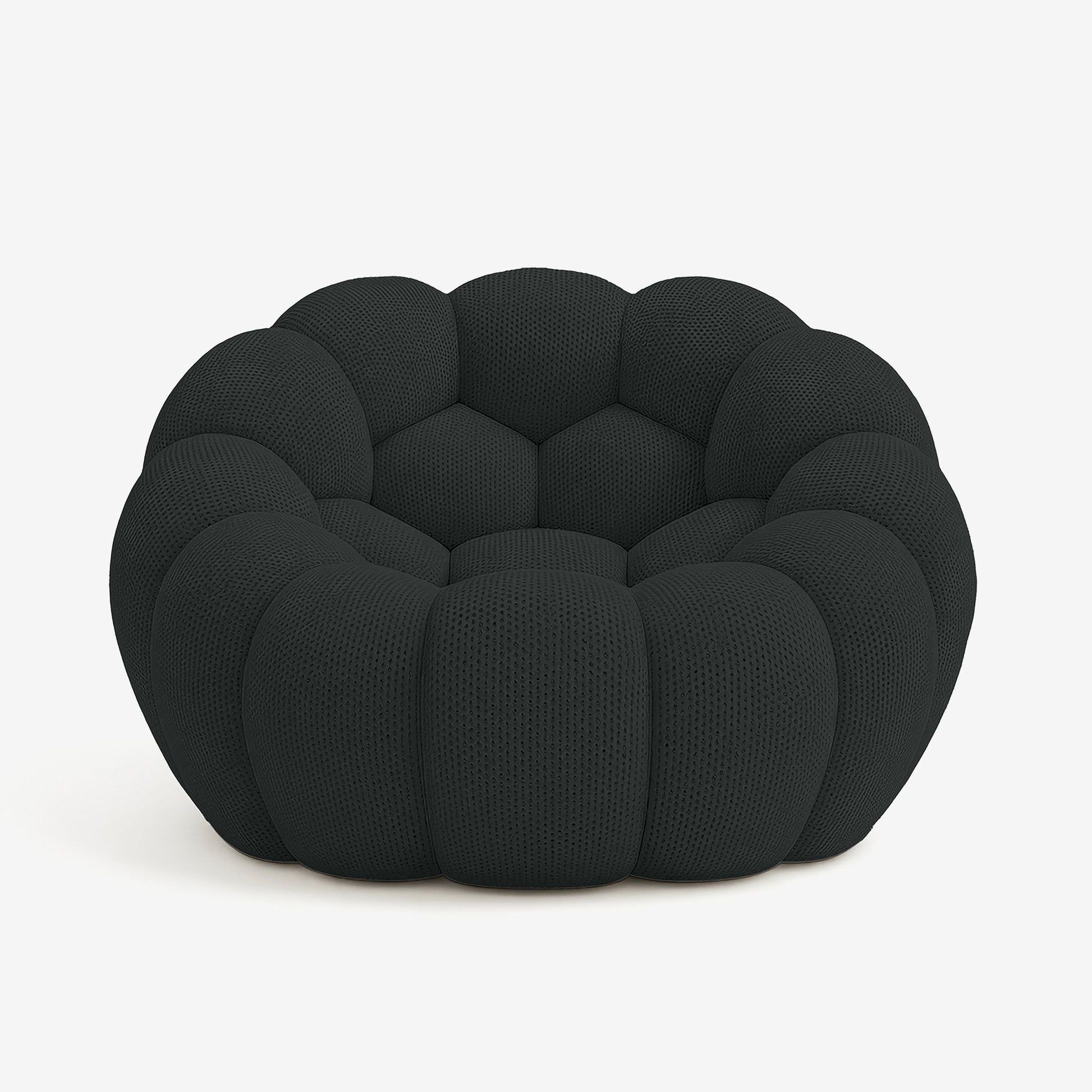 LUNÉO Bubble Siège Noir — canapé design sculptural, coloris premium — Homayla