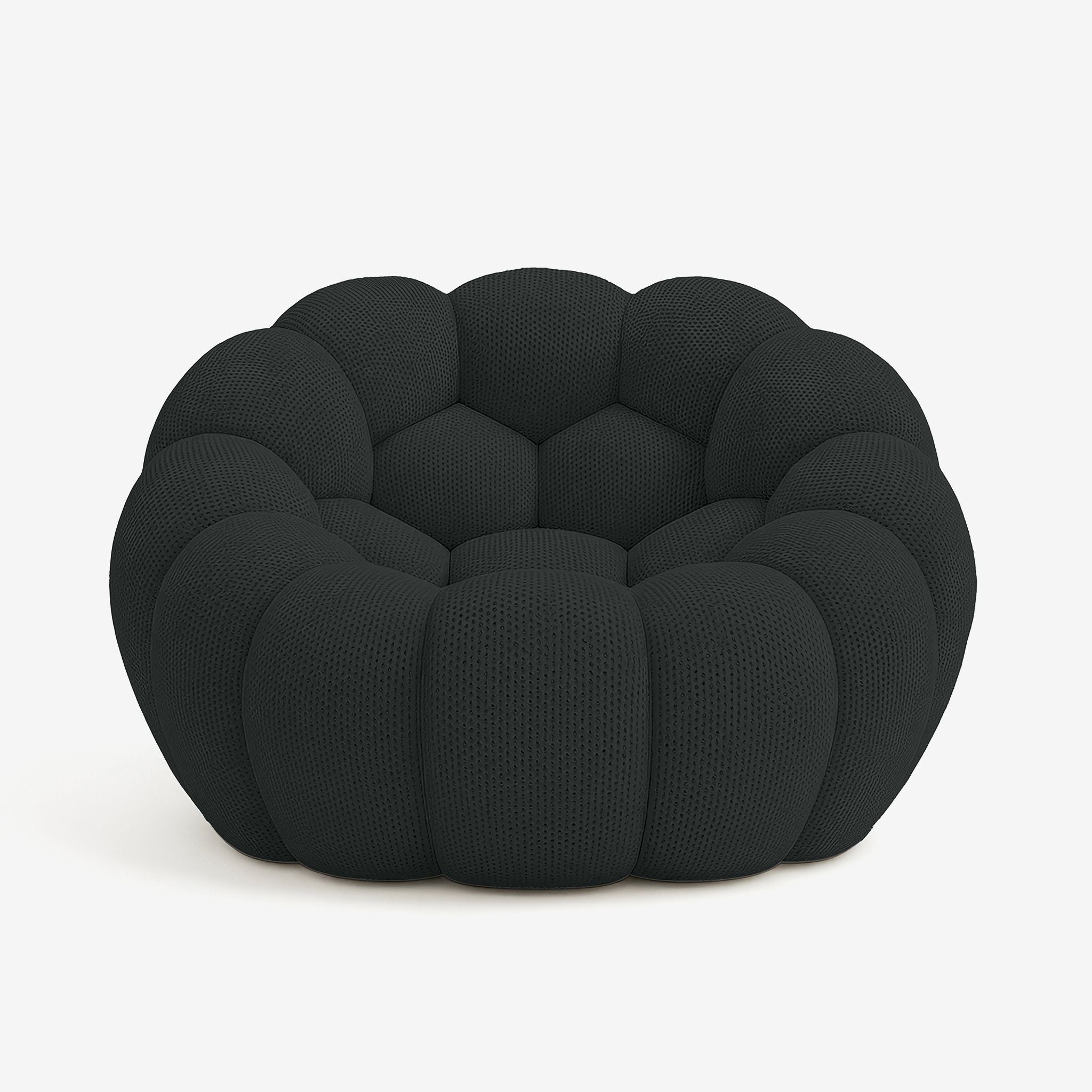 LUNÉO Bubble Siège Noir — canapé design sculptural, coloris premium — Homayla