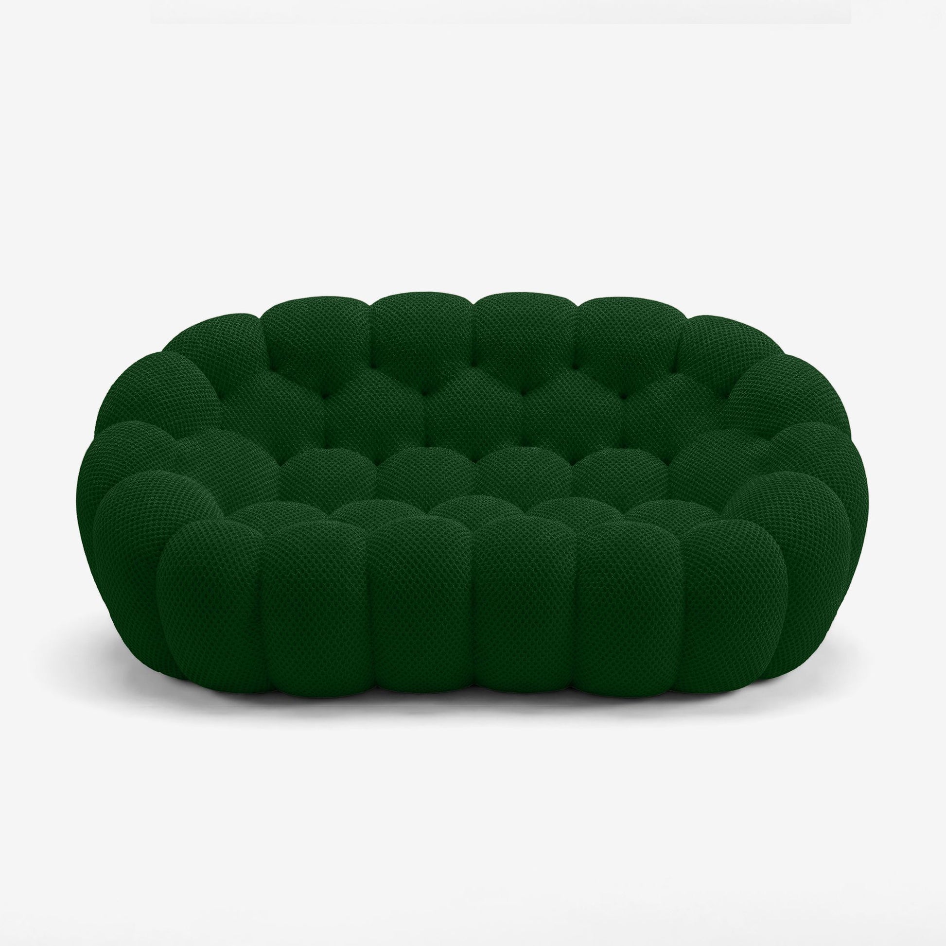 LUNÉO Bubble Vert foncé — canapé design sculptural, coloris premium — Homayla