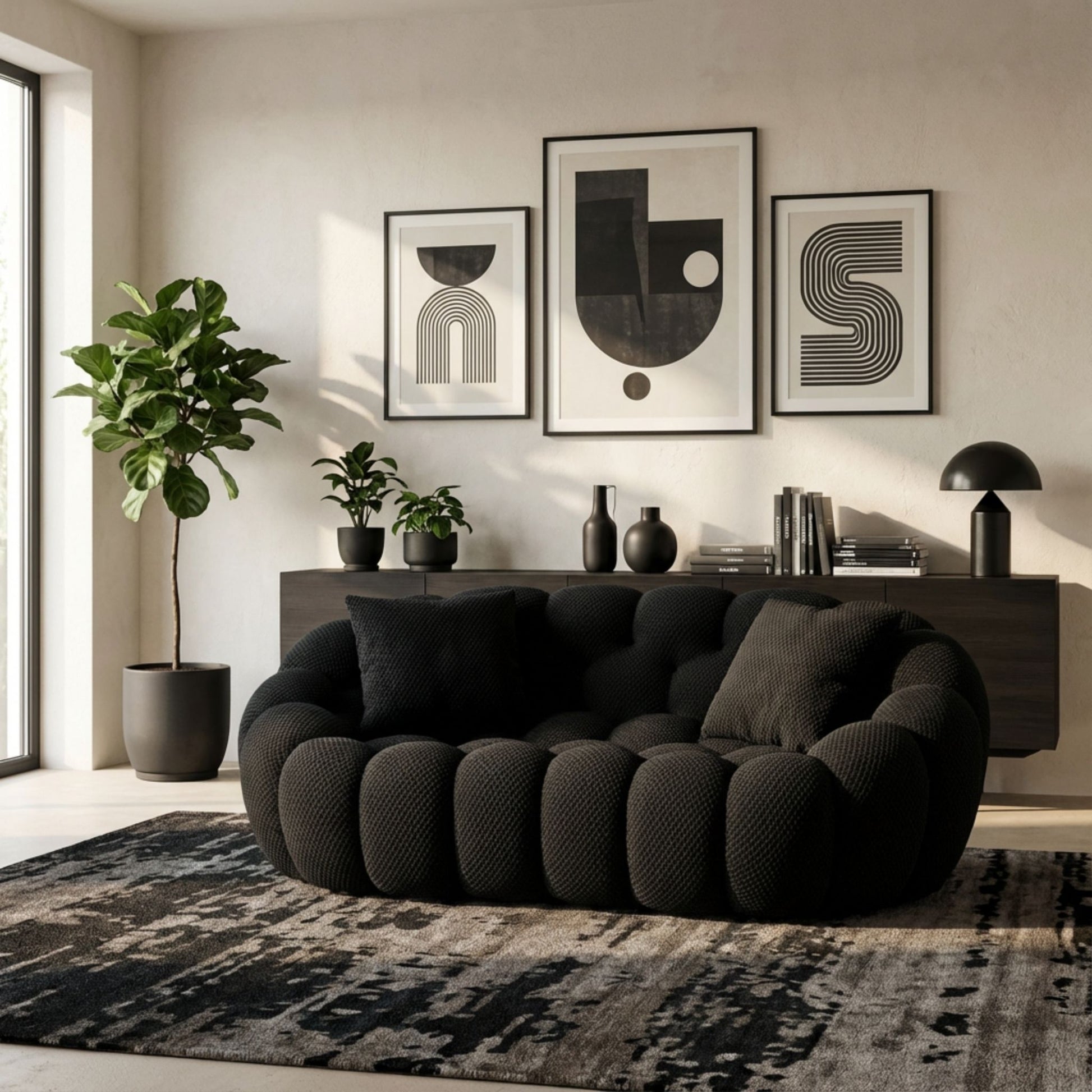 LUNÉO Bubble Noir — vue 2 — Homayla