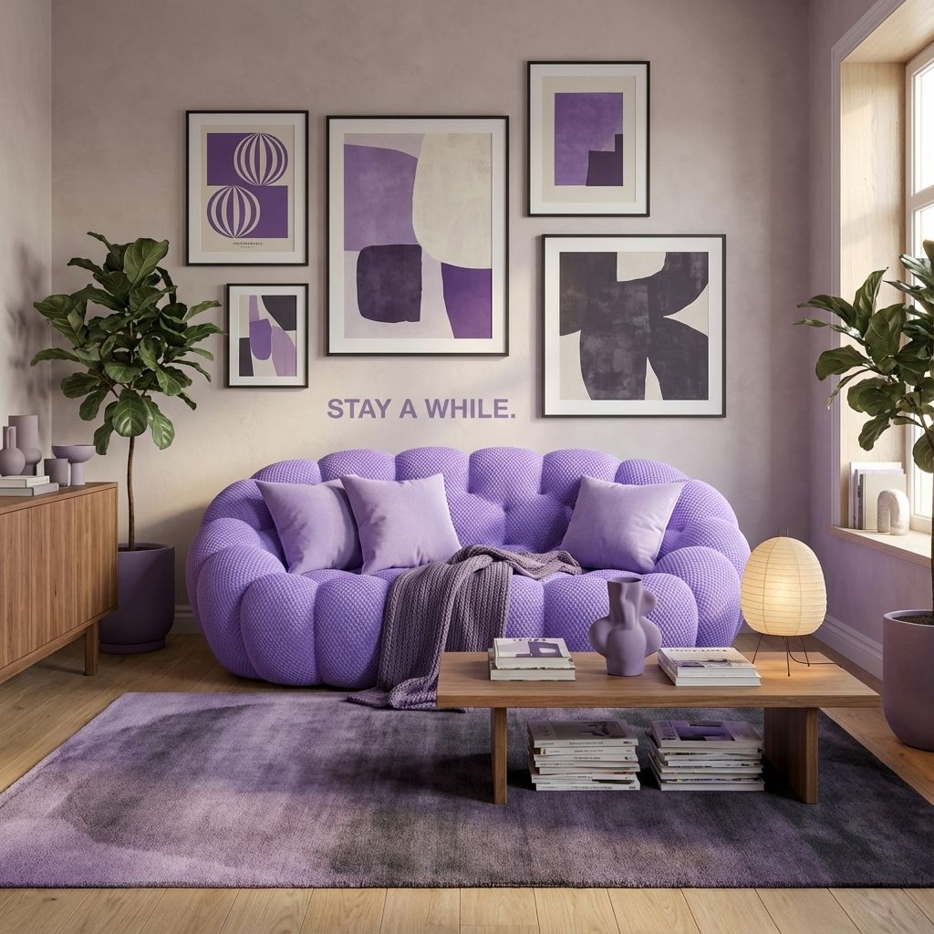 LUNÉO Bubble Violet — vue 2 — Homayla