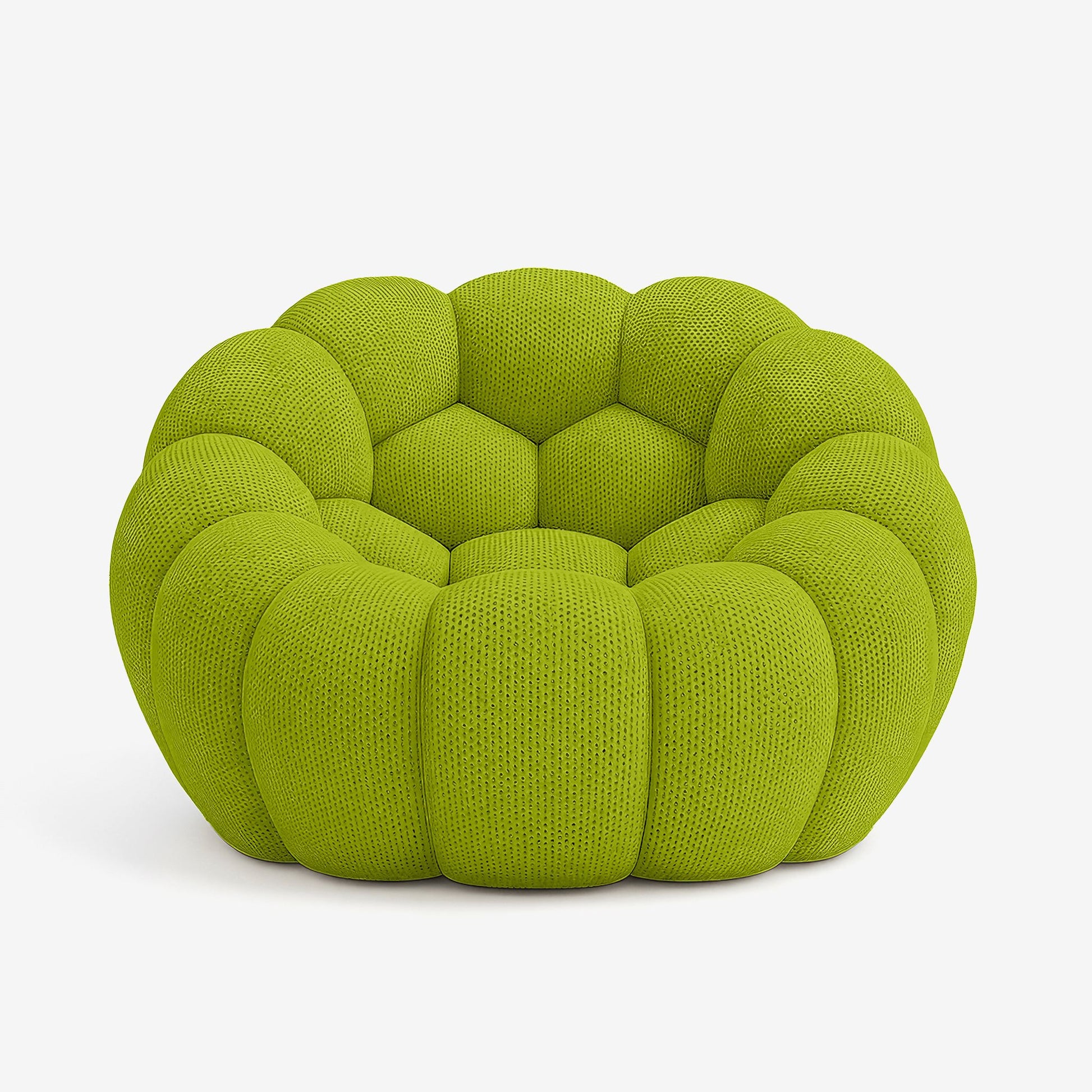 LUNÉO Bubble Siège Vert foret — canapé design sculptural, coloris premium — Homayla