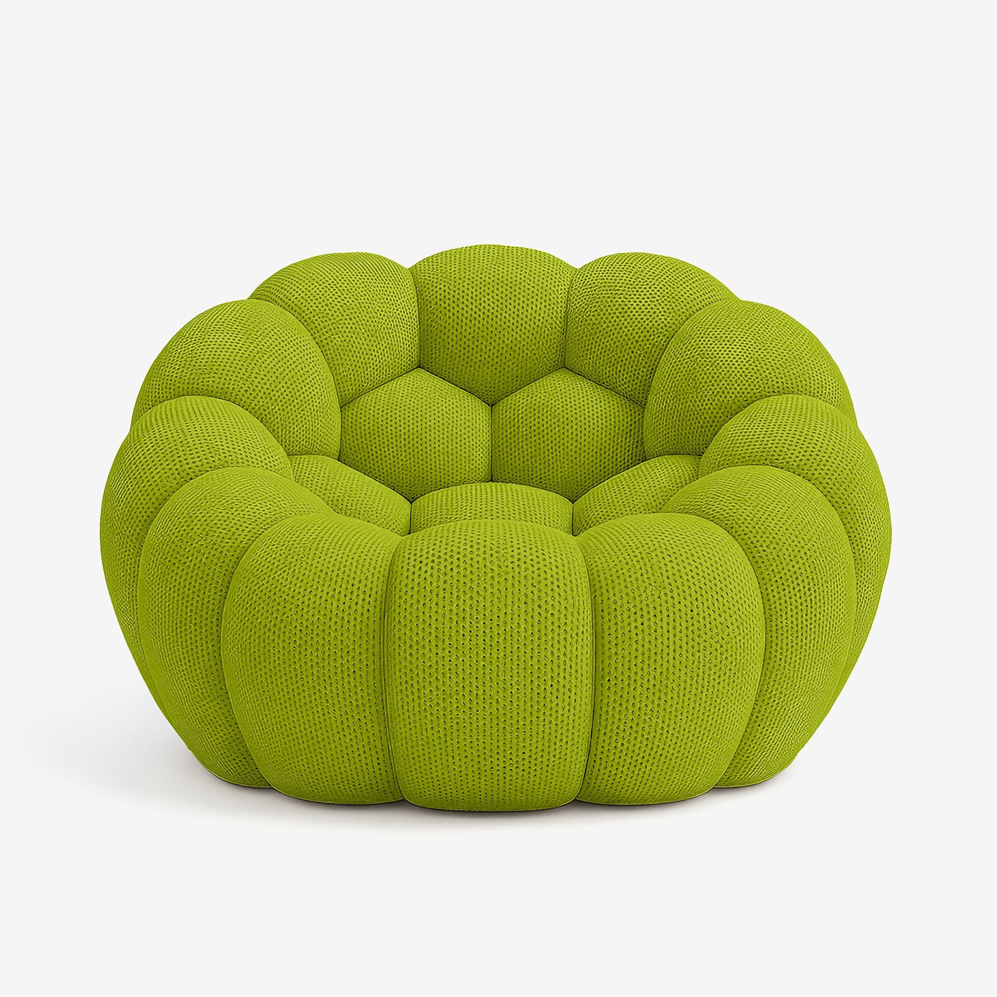 LUNÉO Bubble Siège Vert foret — canapé design sculptural, coloris premium — Homayla